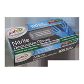 Sabco - Professional Blue Nitrile Gloves 100pk - Large | SABC-8006